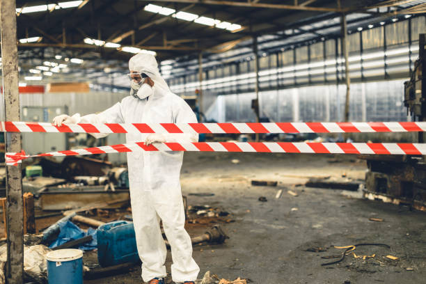 Professional Unattended Death Cleanup technician working in Selma, TX